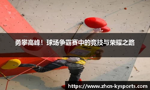 勇攀高峰！球场争霸赛中的竞技与荣耀之路